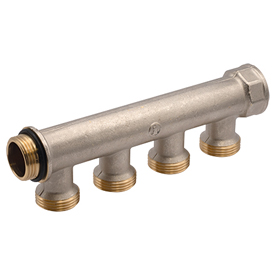 R580CS Collettore componibile semplice con autotenuta, per impianti sanitari