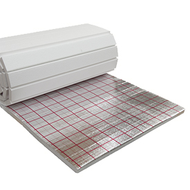 R882B Pannello isolante piano in rotolo per pavimenti radianti, in EPS