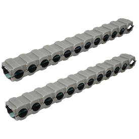 R553SW Coppia di gusci di coibentazione per mandata e ritorno dei collettori R553DS, R553FS, R553FSDB