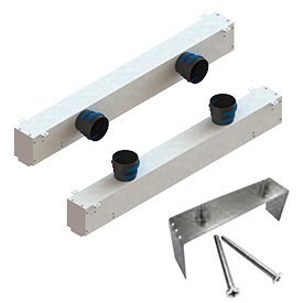 KGP-LA Plenum di alloggio per diffusori lineari KGP-L