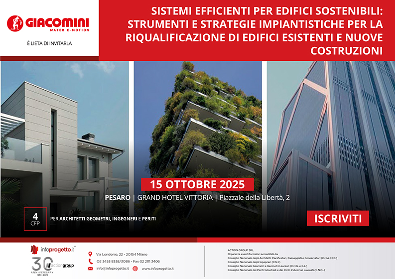 Convegno Infoprogetto Pesaro 15 ottobre 2025