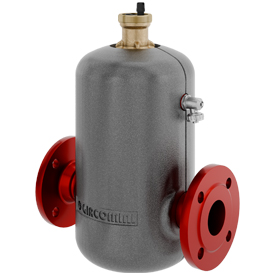 R87FL Disaeratore da centrale termica con attacchi flangiati