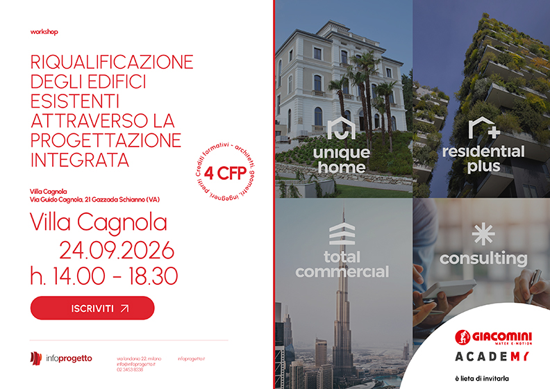 Convegno Infoprogetto Gazzada Schianno 24 settembre 2026