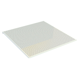 K6-T24 Pannelli GK CLASSIC inattivi per controsoffitti radianti metallici, struttura a vista T24