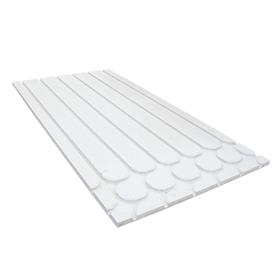 R883F Pannello in fibro-gesso, per impianti a pavimento radiante a basso spessore
