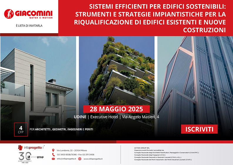 Convegno Infoprogetto Udine 28 maggio 2025
