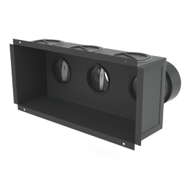 KPP-3M Plenum porta bocchetta in acciaio