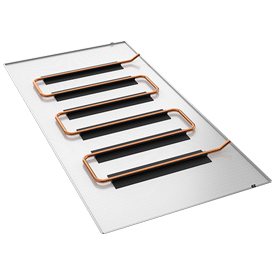 K12C-T15 Pannelli GK CLASSIC attivi per controsoffitti radianti metallici, struttura a vista T15
