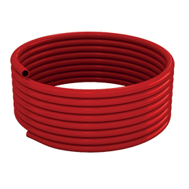 Tuyau multicouche Giacomini PEX-b/Al/PEX-b 26 x 3 10 mm rouge