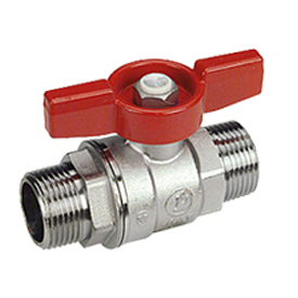 R253D Valvola a sfera diritta, maschio-maschio, passaggio standard, uso generico