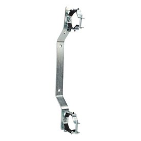 R588L Supporto metallico regolabile per collettori R557F-1, per impiego in cassetta R557I