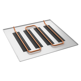 K6C-T15 Pannelli GK CLASSIC attivi per controsoffitti radianti metallici, struttura a vista T15