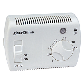 K480 Comando remoto con funzione cronotermostato, ricambio GE556-2