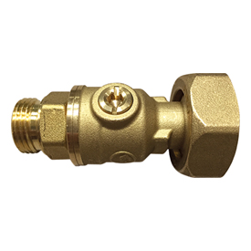 R252-2 Valvola a sfera diritta con calotta, passaggio standard, uso generico