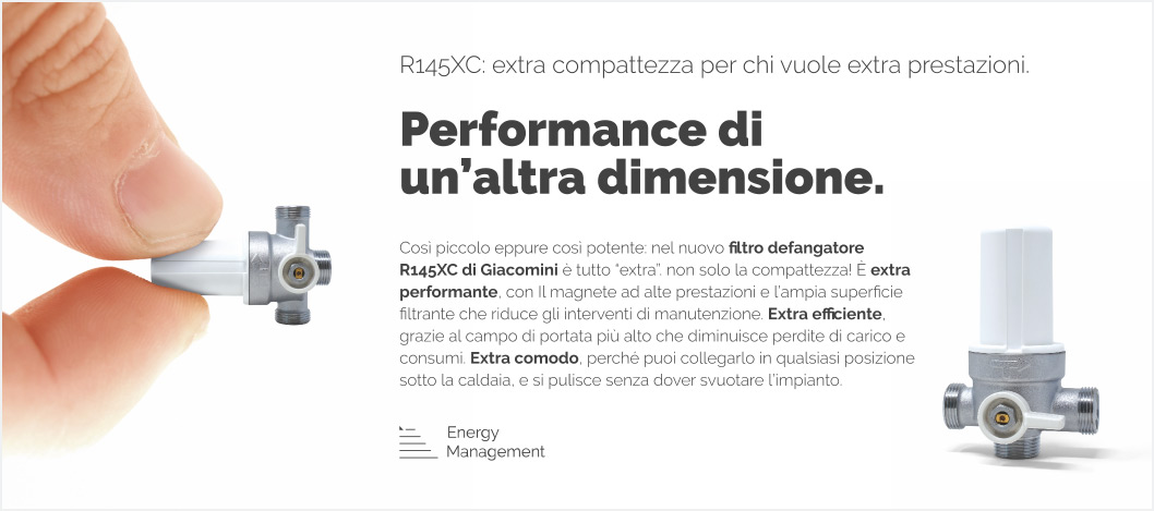 Il nuovo filtro defangatore R145XC, performance di un'altra dimensione.