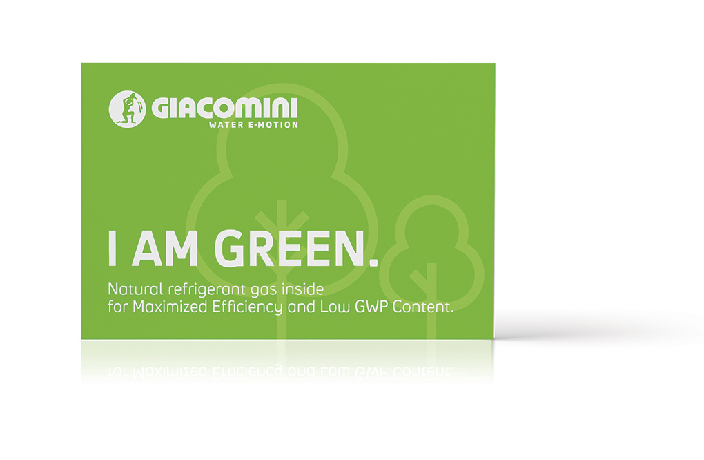 Giacomini: i am green logo