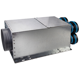 KPL-M Collettore di distribuzione multidirezionale rivestito internamente con materiale fonoassorbente